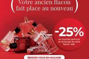 Rapportez votre flacon vide & profitez de -25% !