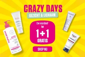 Je SKINCARE in 1+1 Gratis tijdens de Crazy Days!