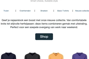 Laatste week: 25 euro cadeau op de herfstcollectie