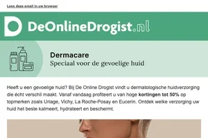 Tot wel 50% korting op Dermacare