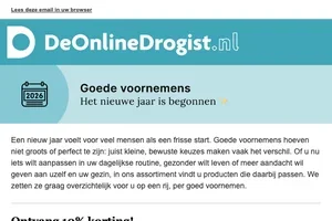 Goede voornemens? Begin het nieuwe jaar goed