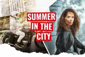 SUMMER IN THE CITY 😎 Van het zadel tot op het terras.