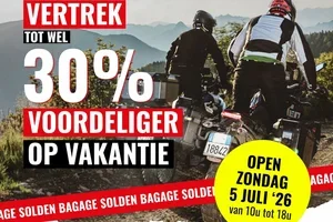 ROADTRIP? 🏞️ NU TOT 30% KORTING op bagage! Alle winkels open nu zondag!