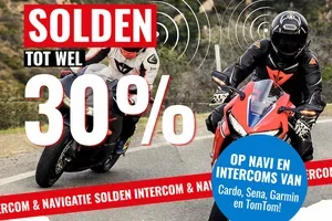 TEAM TOURING 🫶 NU TOT 30% KORTING op intercoms en navigatie!