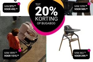 Tot 20% korting op Bugaboo tijdens BLACK FRIDAY!