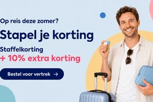 Op reis deze zomer? Stapel je korting ☀️