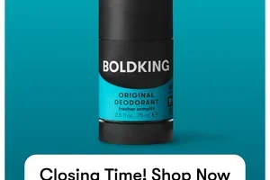 Last chance: 20% off deodorant!