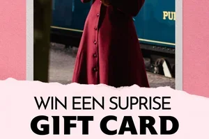 Vandaag wacht een surprise gift (card) op je! 🎁