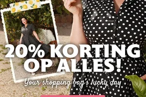 20% korting op ALLES 🙌