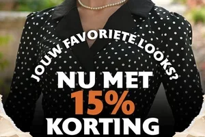 Jouw favoriete looks? Nu met 15% korting! 👏