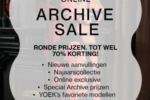 Online Archive SALE | Tot wel 70% korting, zolang de voorraad strekt🛍️