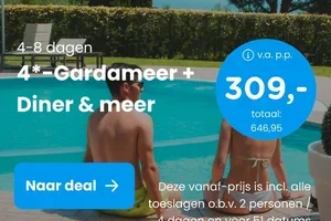 Luxe Tirol vakantie + 5-gangendiners v.a. 269 | 4*-hotel bij het Gardameer + diner & meer 269 p.p.!