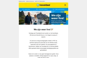 We zijn weer live! Een extraatje van €19,95 voor jou 🎁