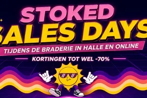 Sales bij Stoked: -70% & 3+1 gratis op alle shorts