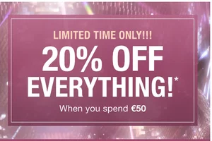 ✨ 20% OFF EVERYTHING! ✨