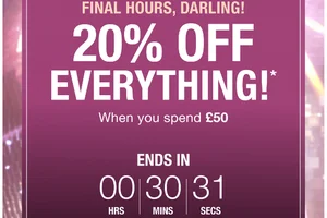 Ends 10am! 20% OFF EVERYTHING! ✨