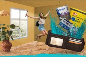 Jouw vakantiegeld. Jouw verf.