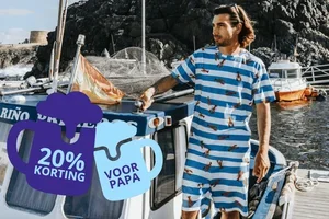 VADERDAGACTIE: 20% korting op heren en unisex kleding