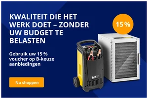 Slim besparen – 15 % extra op B-keuze!
