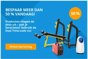 Meer dan 50 % korting – maar niet lang!