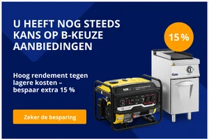 Mis geen B-keuze voucher 15 %