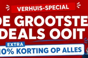 Alleen vandaag nog: 10% extra korting op alles