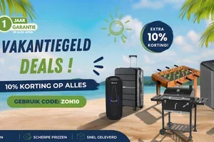 -10% op alles! Vakantiegeld op zak? Wij hebben de deals!