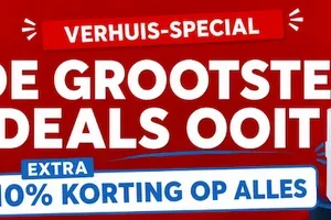 Alleen dit weekend nog: 10% extra korting op alles 📦