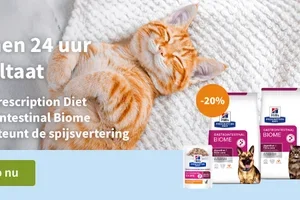 Deze week tot -25% korting op Hill’s, Purina en meer!