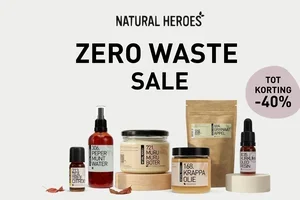 Zero Waste Sale: korting tot 40% 🌿