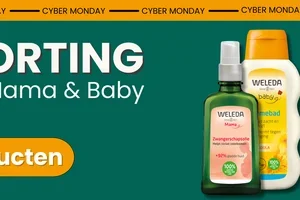 Cyber Monday 🖤 30% korting op Weleda Mama & Baby!
