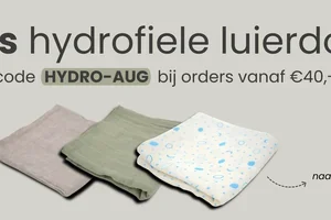 🎁 Gratis hydrofiele luierdoek €40+