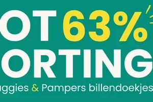 Billendoekjes inslaan? Tot 63% korting