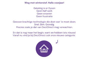 Dyson voorjaarsschoonmaak begint bij DectDirect