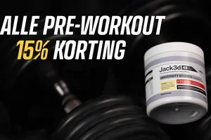 15% korting op je favoriete pre-workout