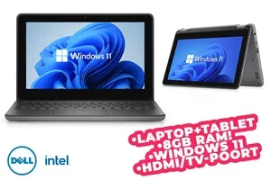❗️ 67% Korting: Dell 3120 Laptop- En Tablet-In-1 / Wandlamp Sensor 1+1 Gratis / Push Prullenbak 60L / Oplaadbare Tafellamp / Hoek Raamwisser