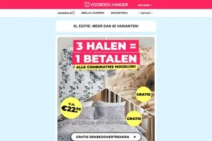 🥳 3 Halen = 1 Betalen Op Alle Dekbedovertrekken!