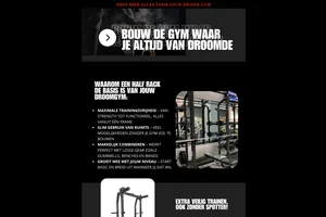 Elke droomgym begint met een stevig rack 💥