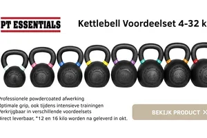 Onze populairste kettlebells vliegen de deur uit 💪