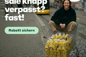 25% auf alles – wenn du schnell bist