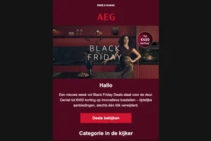 Ontdek onze uitzonderlijke Black Friday deals