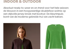 Frisse kleuren, hoogwaardige materialen en trendy pasvormen