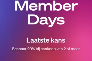 Laatste kans om te shoppen tijdens Member Days