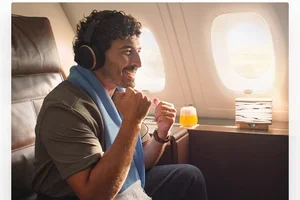 Follow the football wherever you fly