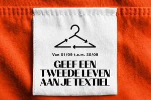 Vergeet je textiel niet binnen te brengen