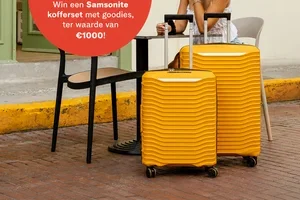 Exclusieve Loyalty Club wedstrijd: win een Samsonite reispakket t.w.v. €1.000