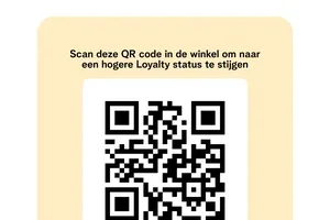 Stijg 1 Loyalty status bij je volgende aankoop!