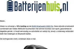 ⌚ KUMI GW5 Pro Smartwatch -15%