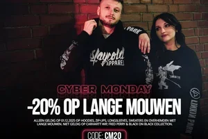 🤖🤑 Cyber Monday: 20% korting op alle lange mouwen!