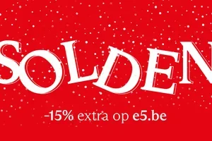 NU 15% extra soldenkorting op e5.be